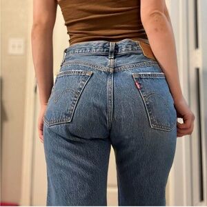Womens 501 Levi jeans